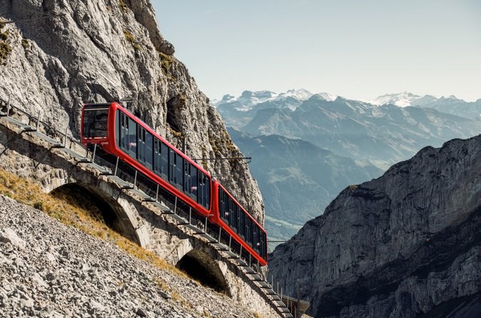 Mt. Pilatus Golden Roundtrip Small Group Day Tour from Basel
